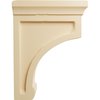 Ekena Millwork 2 1/2"W x 6"D x 8"H Medium Gomez Wood Bracket, Maple BKTW02X06X08GOMA